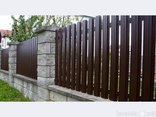 Предложение: Забор из металлического штакетника