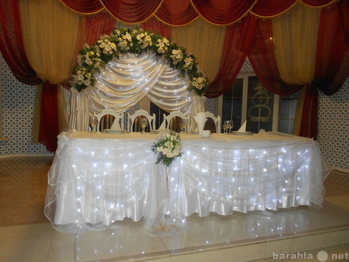 Предложение: Оформление свадеб воздушными шарами