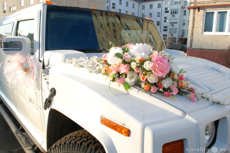 Предложение: Аренда украшений для авто на свадьбу