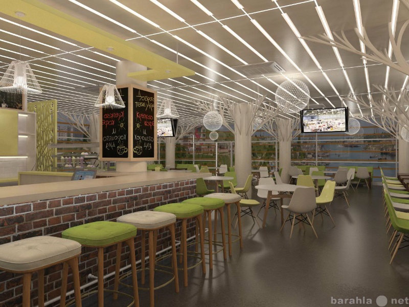 Предложение: Дизайн интерьера кафе и ресторанов за 5