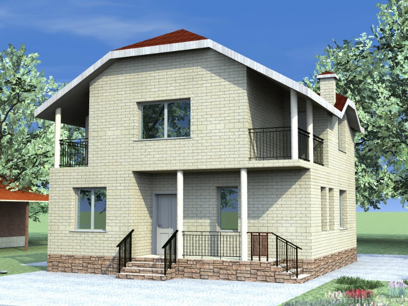 Предложение: К-012    Проект    дома    130 кв.м.