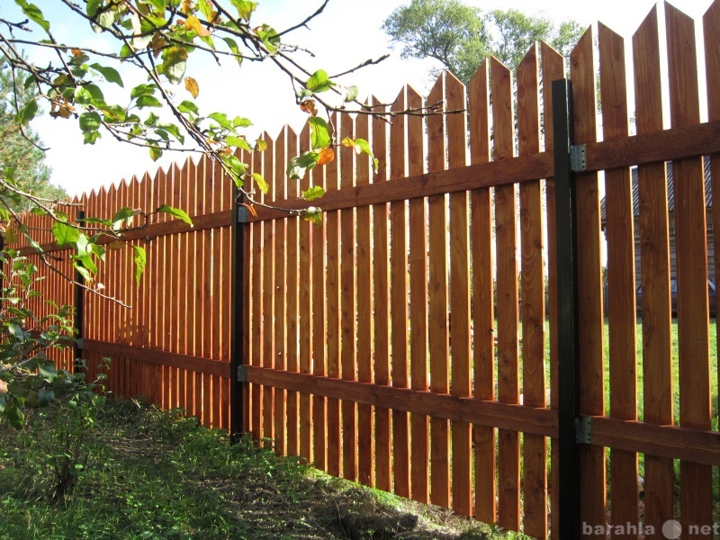 Предложение: Деревянный забор