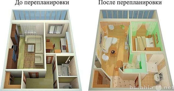 Предложение: Перепланировка квартиры
