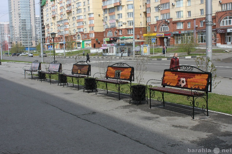 Предложение: Рекламные лавочки в Новокузнецке