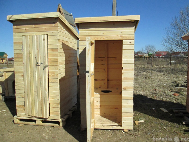 Предложение: Туалет деревянный