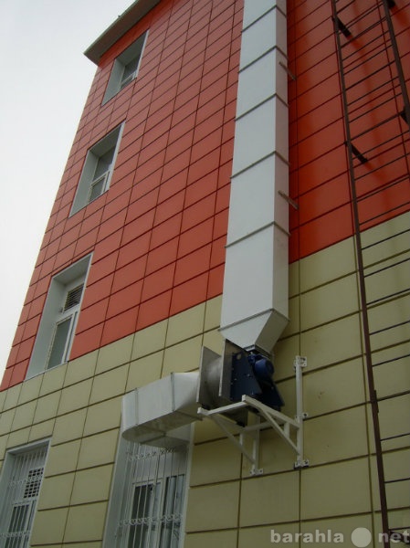 вентиляция на фасаде здания