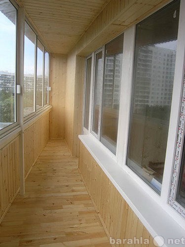 Предложение: Отделка балконов деревянной вагонкой