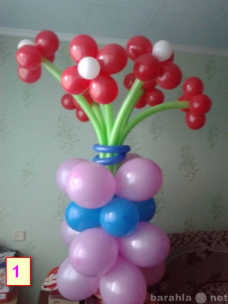 Предложение: Цветы из воздушных шаров в Мончегорске