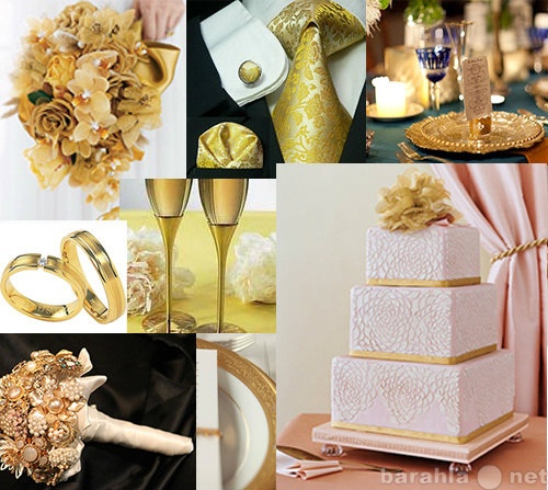 Предложение: Свадьба в золотом цвете шик и роскошь