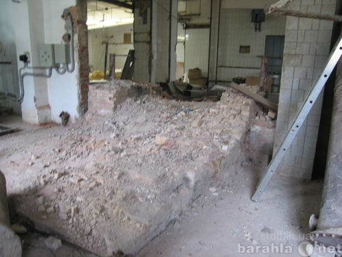 Предложение: Демонтаж цементно-песчаной стяжки пола