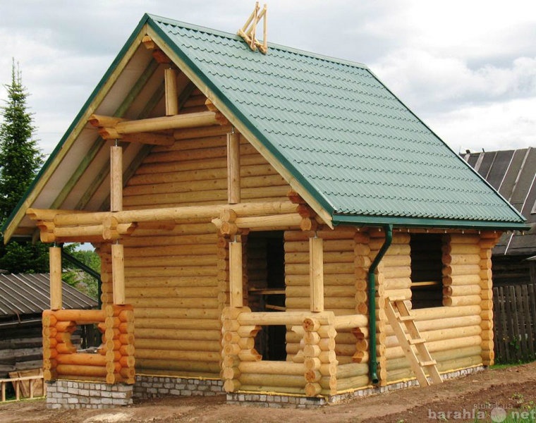 Предложение: Уютный деревянный дом из оцилиндровки.