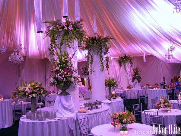 Предложение: Украшение залов на свадьбу