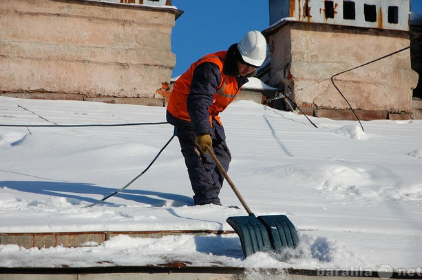 Предложение: услуги по уборке снега с крыш, очистке к