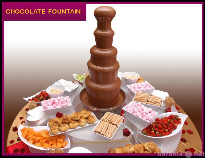 Предложение: Шоколадный фонтан.