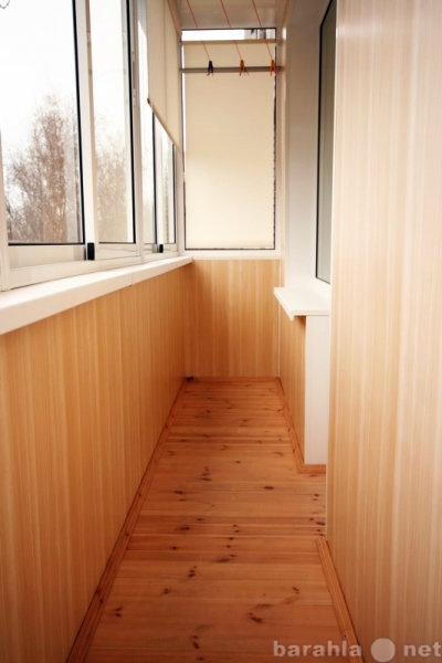 Предложение: внутренняя и наружняя отделка балконов