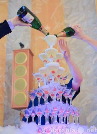 Предложение: пирамида шампанского.Пирамида коктейлей