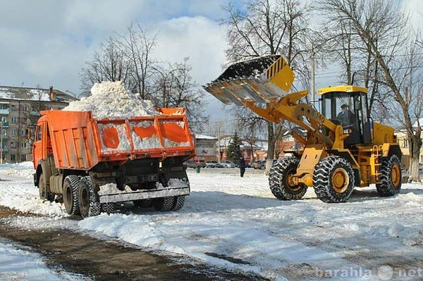 Предложение: Снег вывозим и очищаем территорию