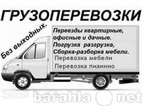 Предложение: Услуги грузчиков и грузового транспорта