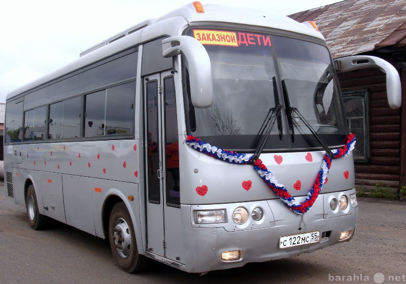 Предложение: Заказ автобуса на свадьбу с украшениями