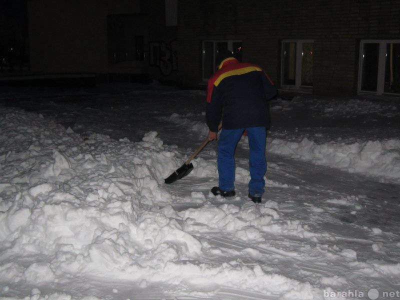 Предложение: Уборка снега и наледи, очистка крыш