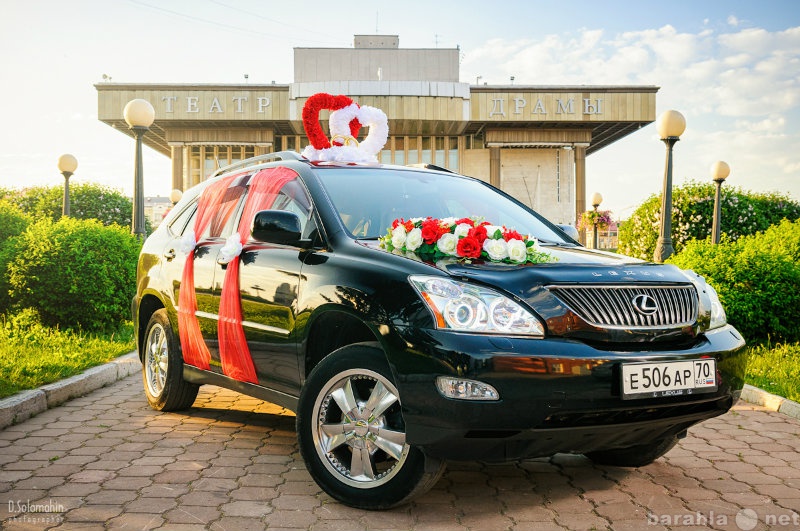 Предложение: Автомобили LEXUS на свадьбу с украшением