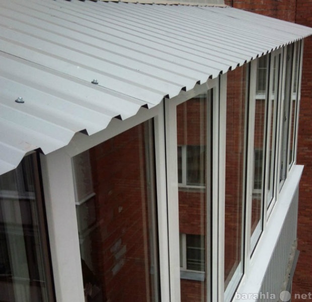 Предложение: Крыша на балкон, профессиональный монтаж