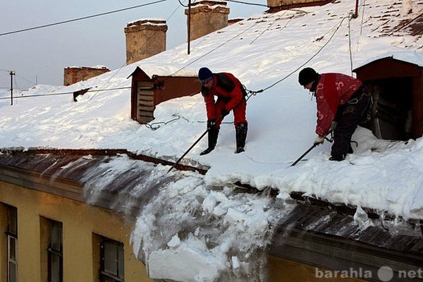 Предложение: Убираем снег, наледь и сосульки с крыш