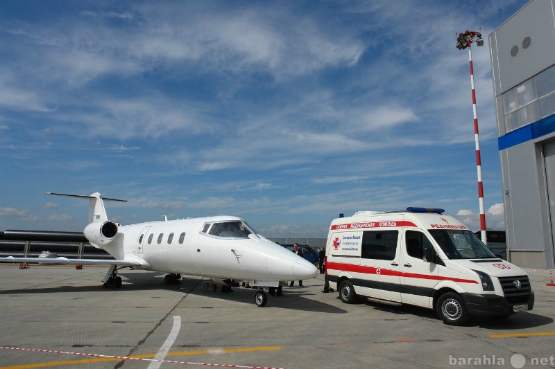 Предложение: Перевозки больных, санитарный самолет