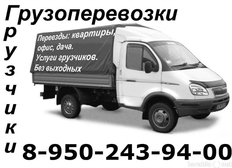 Предложение: Служба заказа грузчиков и транспорта