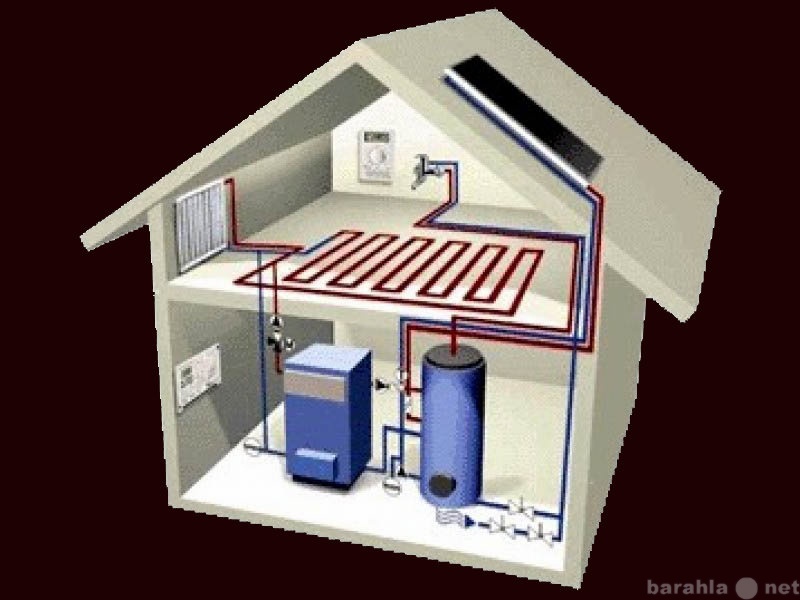 Предложение: Монтаж отопления, водоснабжения. Тёплые