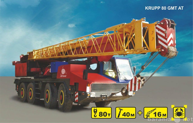Предложение: Прокат Krupp 80 GMT AT