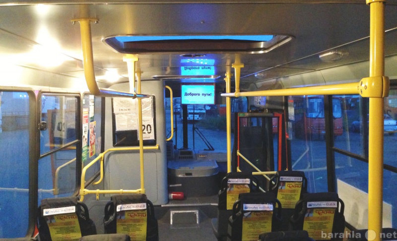 Предложение: Реклама на экранах в автобусах