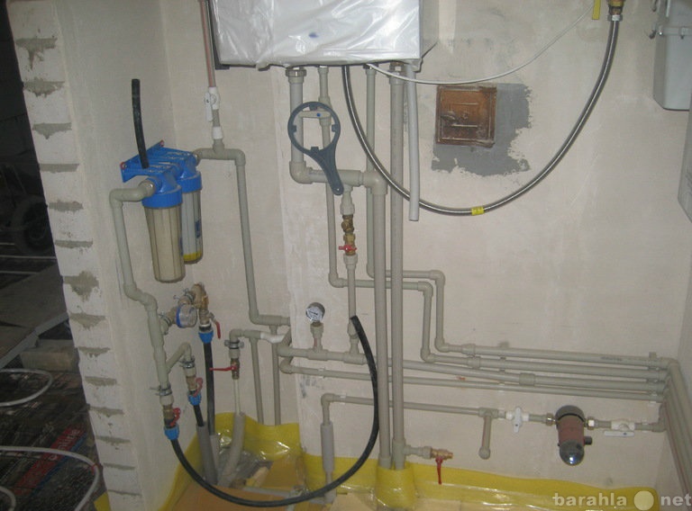 Предложение: Замена труб отопления, водопровода