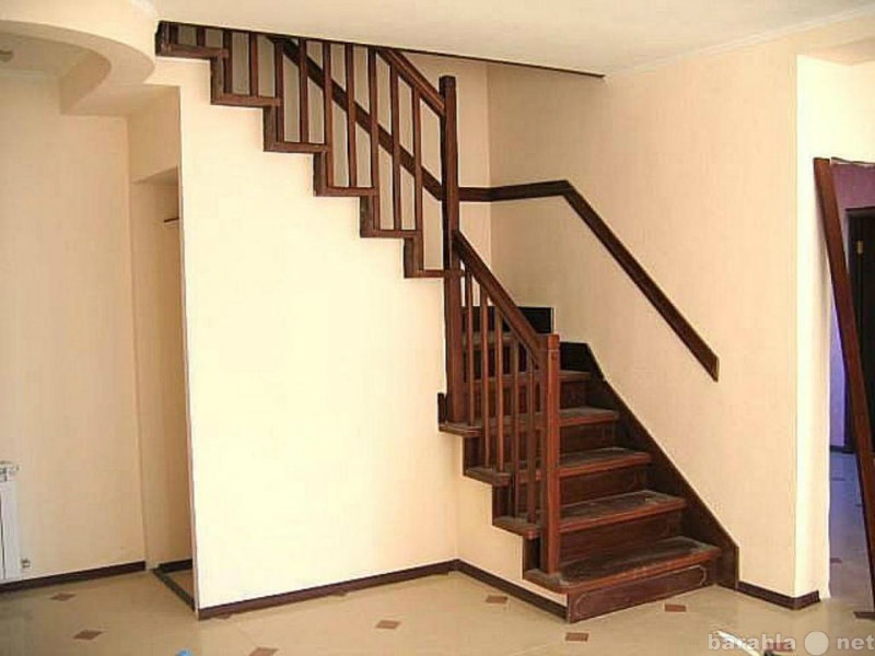 Предложение: Отделка лестницы деревом по бетону в