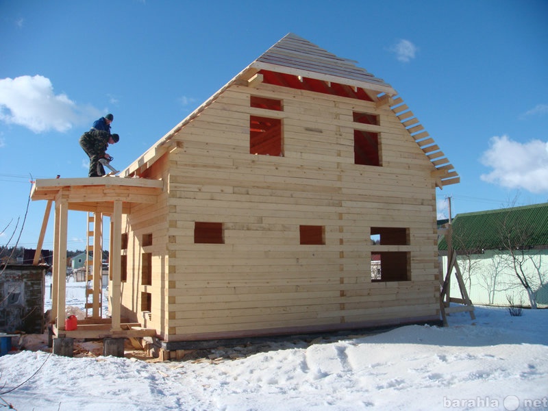 Предложение: Построим дома из бруса в Уфе