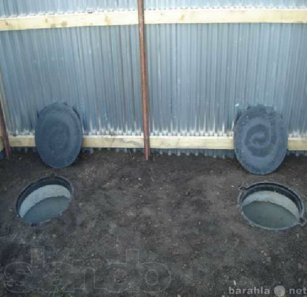 Предложение: Монтаж сливных выгребных ям канализация