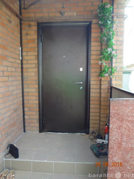Предложение: Монтаж металлических входных дверей