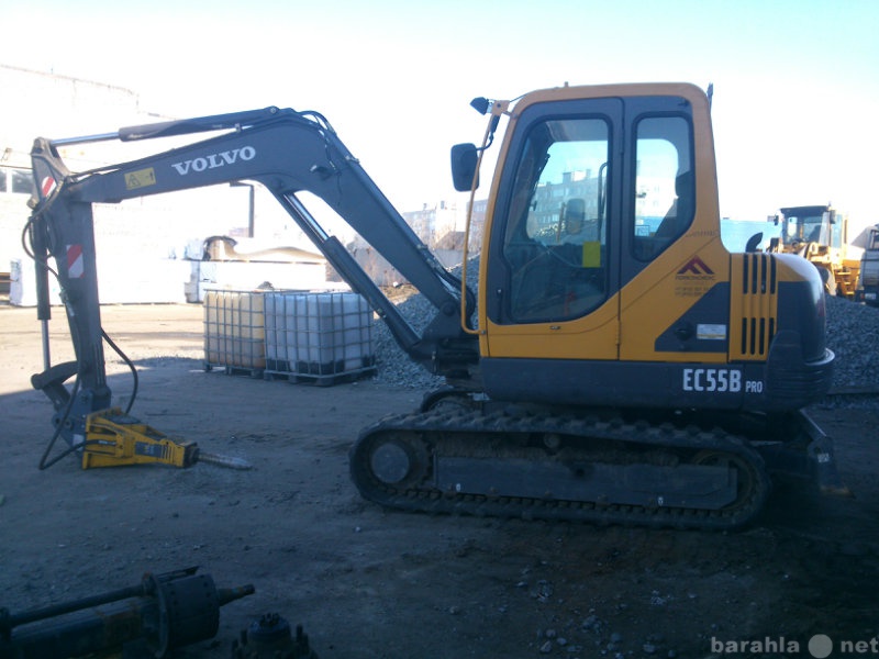 Предложение: Аренда мини экскаватора Volvo EC55B