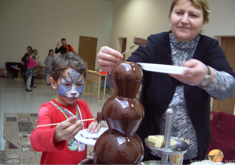 Предложение: Шоколадный фонтан на детский праздник