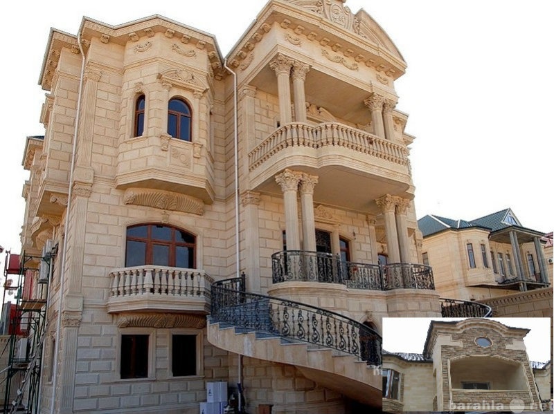 Предложение: Фасады домов Дагестанским камнем