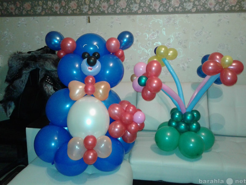 Предложение: Фигуры из воздушных шаров под заказ