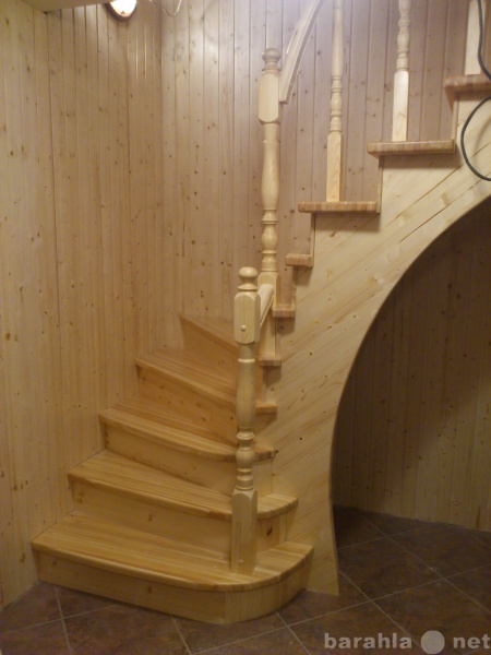 Предложение: Деревянные лестницы на заказ