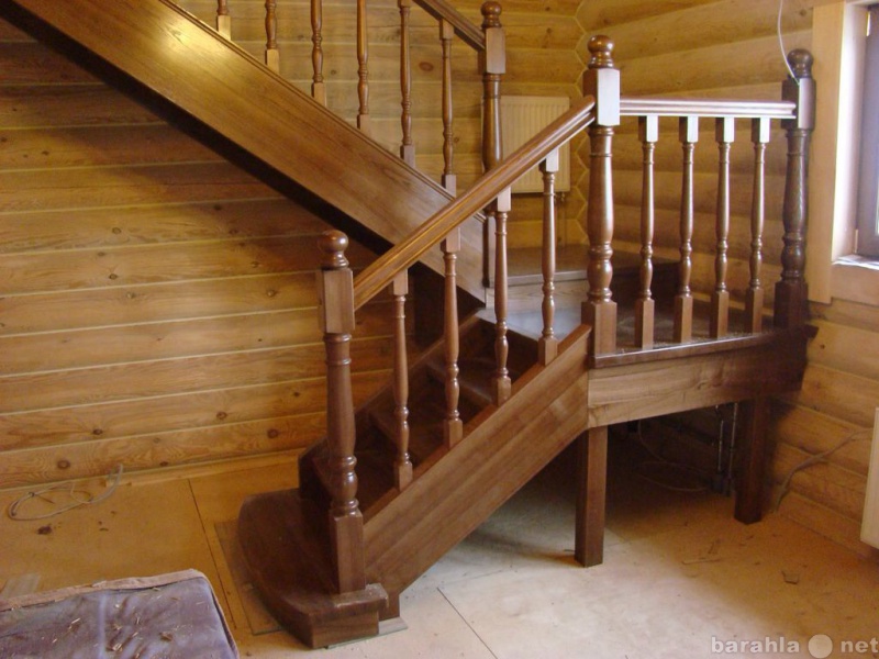 Предложение: Деревянные лестницы изготавливаем