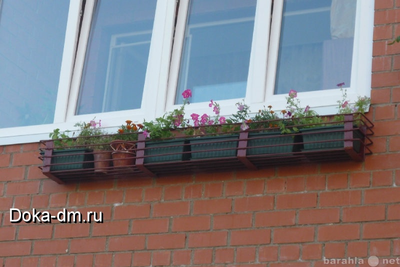 Предложение: Цветочницы под окна и на балконы