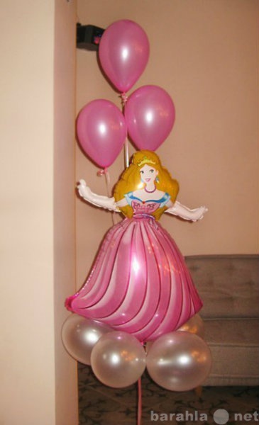 Предложение: Фольгированные шарики. Принцесса и 8 шар