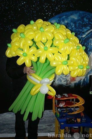 Предложение: Ромашки Желтые  из воздушных шариков 31