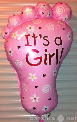 Предложение: Фольгированный шар "Стопа девочки