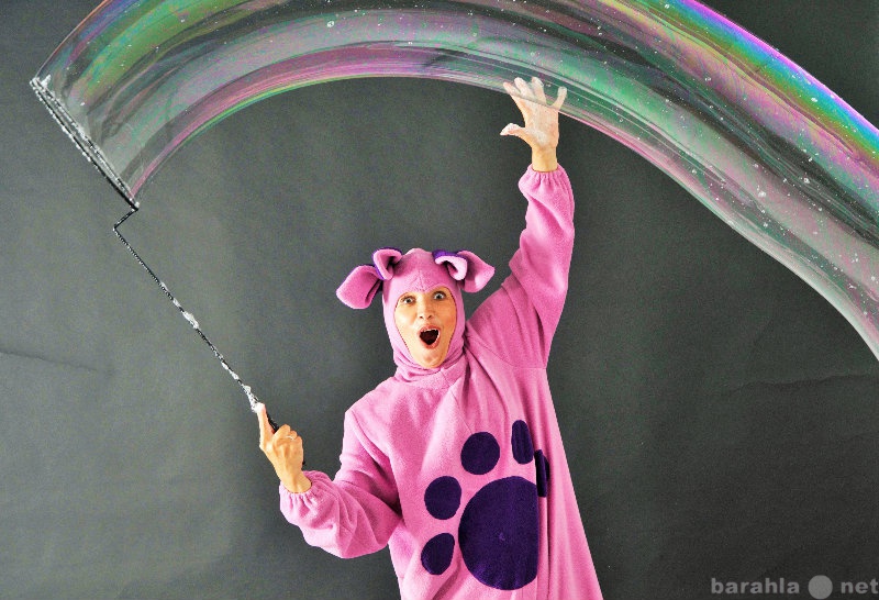 Предложение: Шоу мыльных пузырей на детский праздник