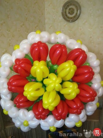 Предложение: Букет тюльпанов из воздушных шаров