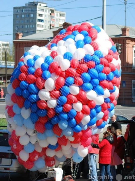 Предложение: Запуск 1000 воздушных шаров с гелием